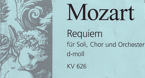 Mozart Requiem Partition