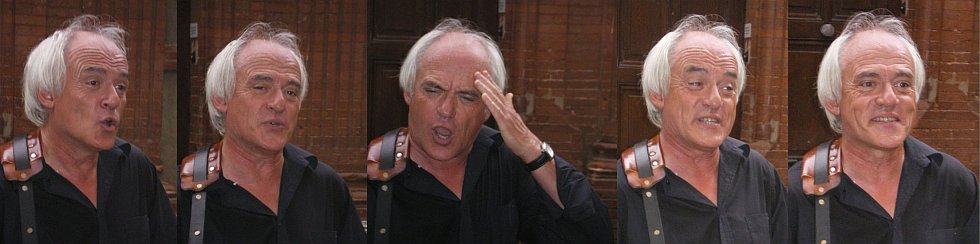 Chanteur de Rue 5 visages