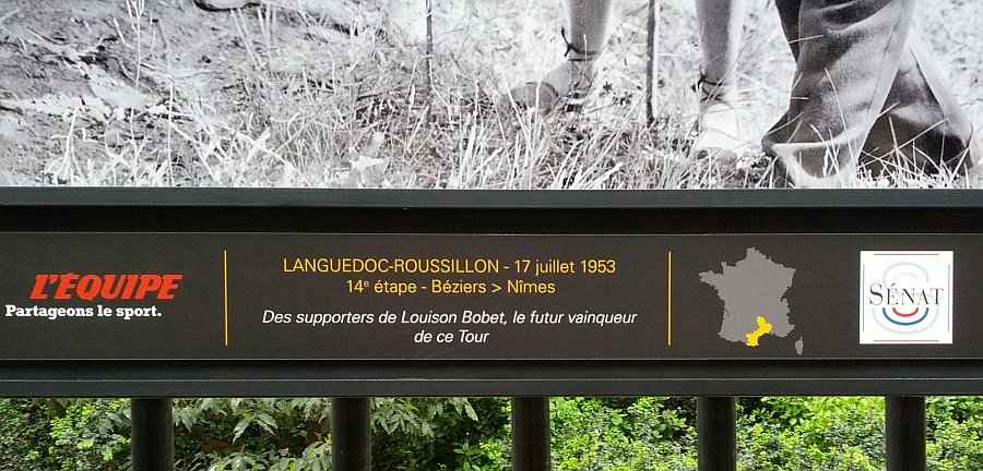 Photo Tour-de-France vive-Bobet 1953