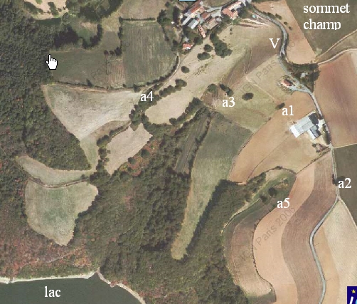 Bezacoul photo aerienne IGN