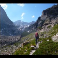 début sentier Refuge Dalmazzi