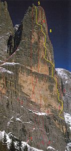 Torre Trieste face sud