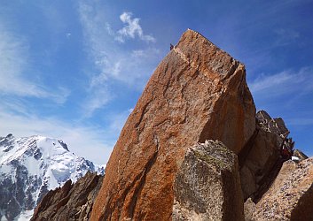 Traversée des Aiguilles Dorées 12h43