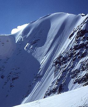 Grande Ciamarella face Nord