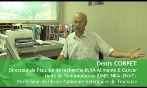 Denis Corpet Chercheur Portrait Aliments cancer