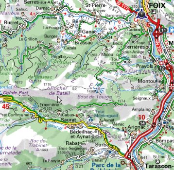 Foix Tarascon Rocher-de-Batail