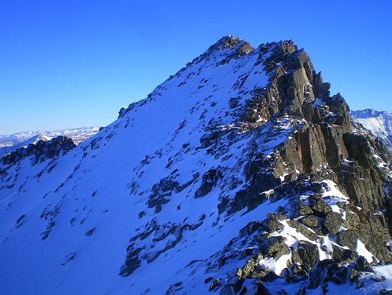 pic Belcaire, face N +ar.NW