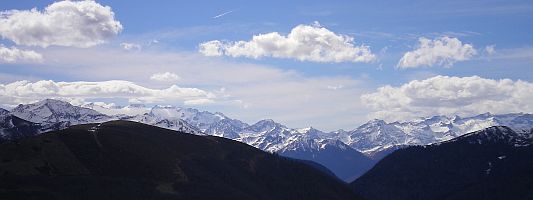 Pyrénées vue de Paloumere photo