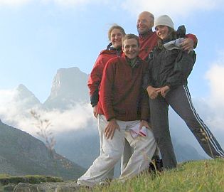 Corpet devant pic Ossau