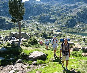 Pascal et sa troupe arrivée sur Saboredo