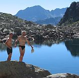 Corpet Pascal Denis, Bain glacé lac Pyrénées