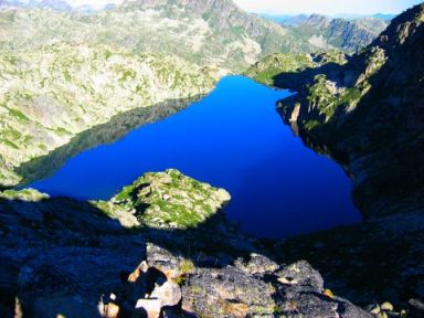 Lac Glacé avant le col Gerber