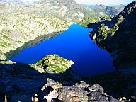 Lac Glacé avant le col Gerber