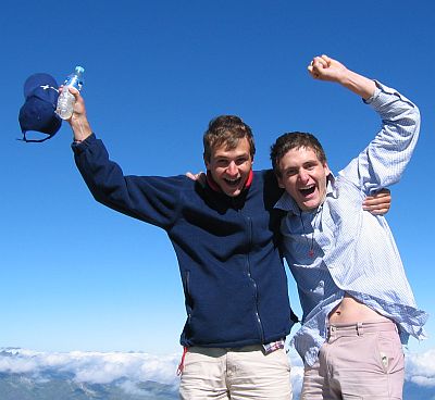 Sommet Montardo: 2 frêres