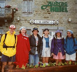 Corpet prêts à partir malgré le temps (sauf Denis!)