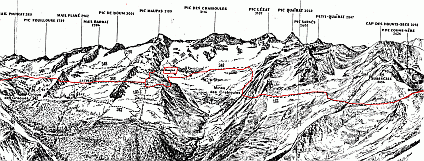 Raid-9, traversée des Crabioules, et refuge Maupas